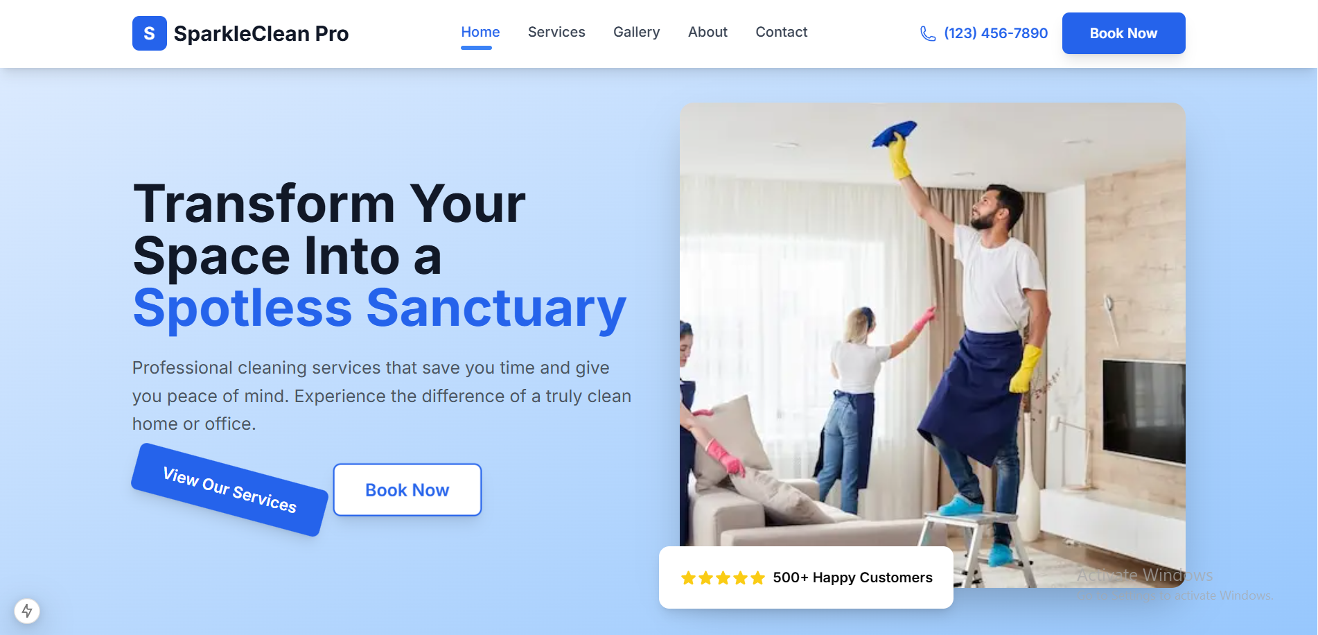 SparkleClean Pro preview